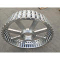 Sand casting aluminum machinery wheel